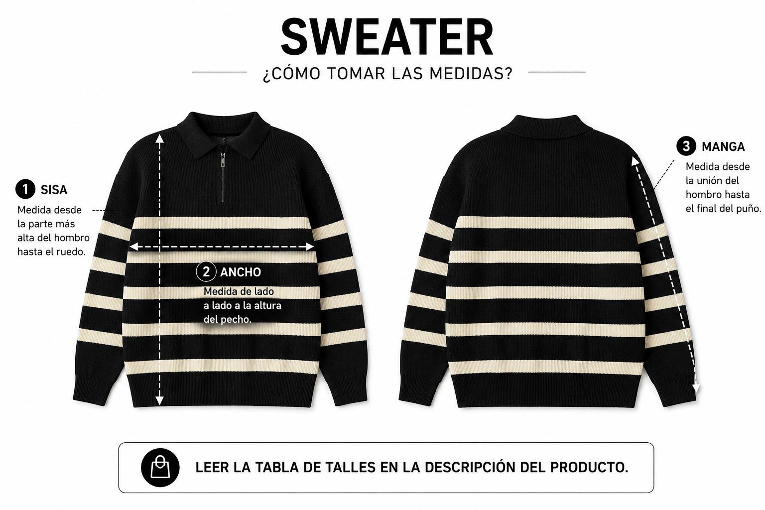 Sweater tejido